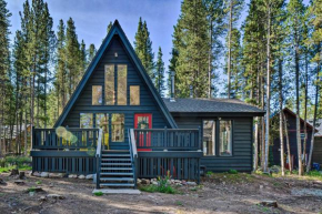 4 Mi to Breck Slopes A-Frame Cabin with Hot Tub! Breckenridge